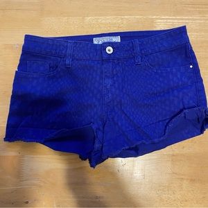 Guess Dark Blue Denim Shorts